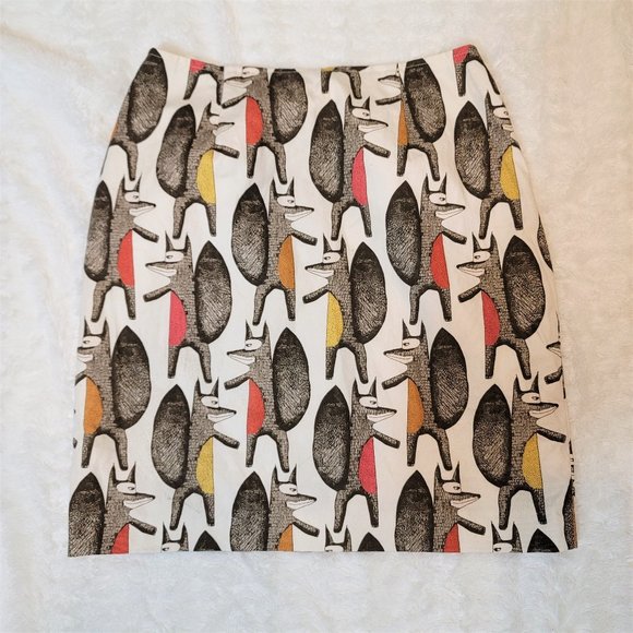 ash & rose Dresses & Skirts - Ash & Rose ethical deadstock handmade fox skirt M